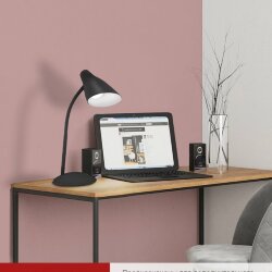 Светильник настольный светодиодный SIMPLE ССО-19Ч 8Вт 6500К 480Лм сенсор, с адаптером ЧЕРНЫЙ IN HOME