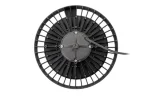 Светильник светодиодный ДСП IB 11 S 200W M 850 BK 353х353х161мм 200Вт 5000К IP65 High Bay подвесной черн. Русский Свет 16091124349 - фото 3