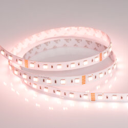 Светодиодная лента RT 2-5000 24V RGBW-MIX 12mm (5060-One, 60 LED/m, LUX) (Arlight, 20 Вт/м, IP20)
