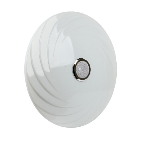 ULI-D291 72W-SW+RGB-50 MERCURY Cветильник светодиодный накладной, Диммируемый, Пульт ДУ в-к, Встроенная Bluetooth колонка, Теплый свет3000К-Белый свет4000К-Дневной свет6500К-RGB, 5700Лм, TM Uniel - фото 3