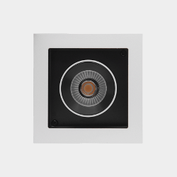 'Светильник светодиодный потолочный встраиваемый поворотно-выдвижной, серия SPL, Ч/Б, 12Вт, IP20, Нейтральный белый (4000К), SPL-SQ1-12-NW 005295