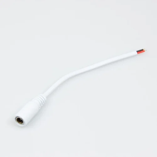 Клеммный коннектор DC female белый C262 (мама) - фото I