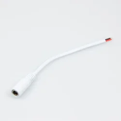 Клеммный коннектор DC female белый C262 (мама)