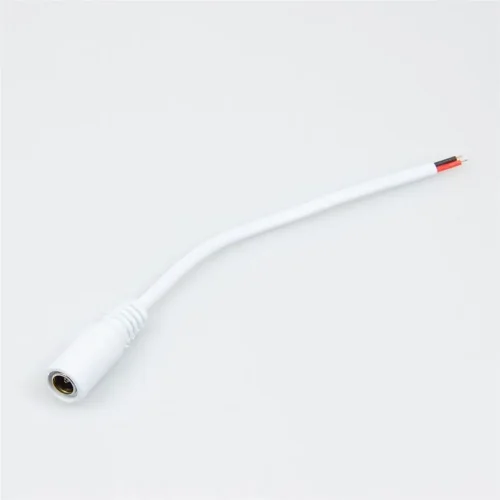 Клеммный коннектор DC female белый C262 (мама) - фото I