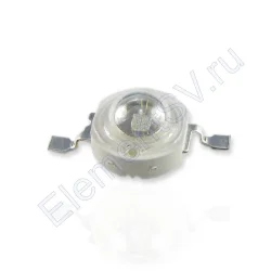 Мощный светодиод 1W emitter (30Lm, Blue)