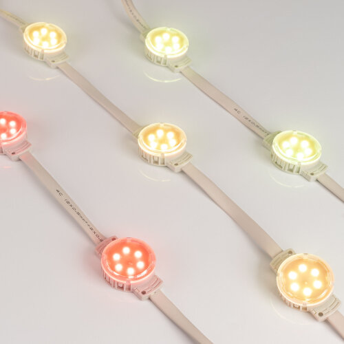 Модуль управляемый SPI-F6-D40 24V RGB-RAM-Auto (1.25W, IP68, 120 deg) (Arlight, Пластик, 3 года) - фото 3