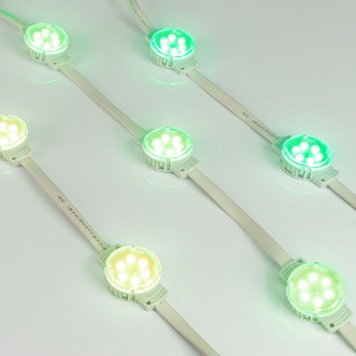 Модуль управляемый SPI-F6-D40 24V RGB-RAM-Auto (1.25W, IP68, 120 deg) (Arlight, Пластик, 3 года) - фото 6