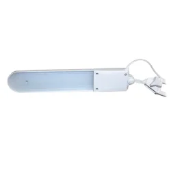 Настольный светильник на струбцине Дельта С16 | LED, 8Вт/4000К | Белый, металлическая струбцина | - ТРАНСВИТ