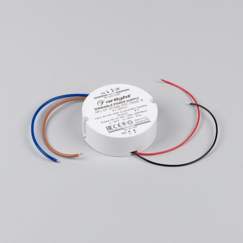 Блок питания ARJ-SP-351050-PFC-TRIAC-R (36W, 23-35V, 1050mA) (Arlight, IP44 Пластик, 5 лет) 040972 - фото 2