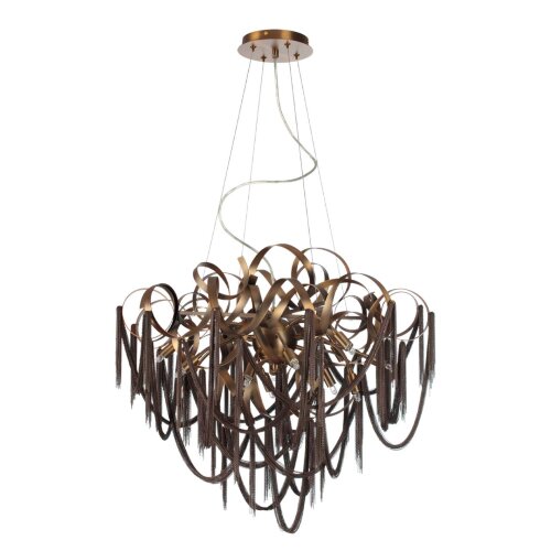 Люстра «ODEON LIGHT» 5066/12, серия: CHAINY (крепление на планке). Фото 1.