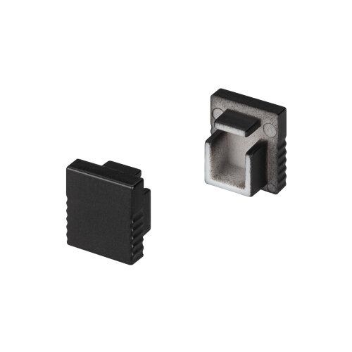 Заглушка SL-MINI-8 BLACK глухая (Arlight, Пластик) - фото 1