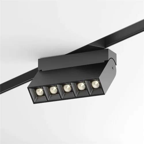 Трековый светильник Точки / Points S35 3000K 10Вт 24° (Черный) TR015-2-10W3K-B - фото