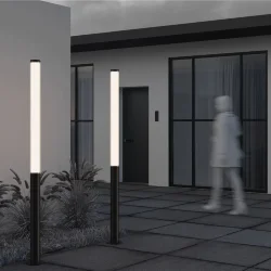 Садово-парковый светильник Ginza 3000К 100Вт IP 54 (Черный)