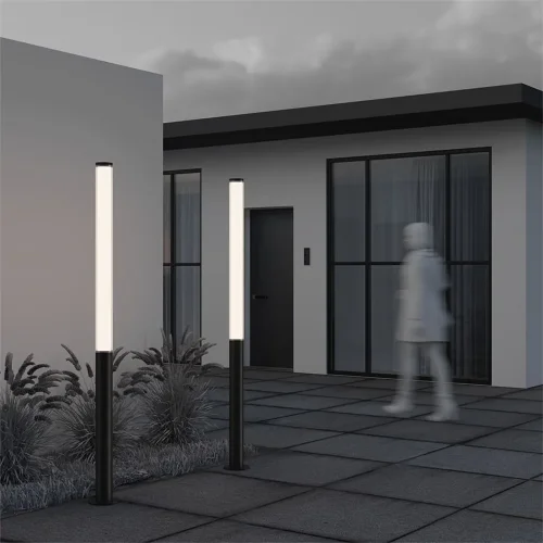 Садово-парковый светильник Гинза / Ginza 3000К 100Вт IP 54 (Черный) - фото 6