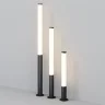 Садово-парковый светильник Гинза / Ginza 3000К 100Вт IP 54 (Черный) O041FL-L100B3K - фото 5