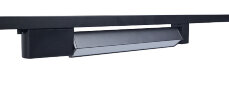 'Трековый светильник линейный 10Вт черный 3000К 382мм однофазный TL-L382-BL-10-WW. Фото 2
