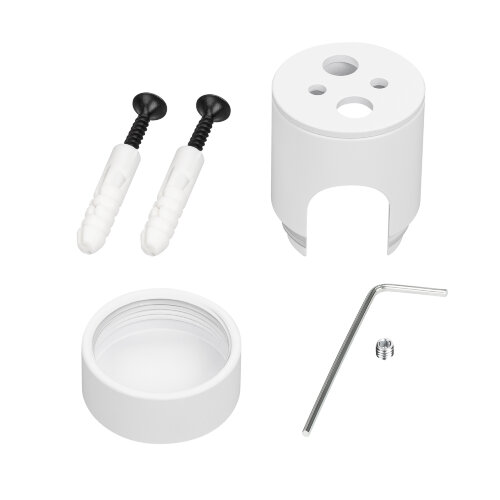 Крепление MOONLIGHT-CYL-D18-WHITE (Arlight, Металл) - фото 1