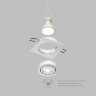 Встраиваемый влагозащищённый светильник HYDRO, IP44, до 15 Вт LED, GU10, алюминий, белый. Фото 4