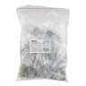 UTC-K-34-N22 CLEAR 010 POLYBAG Соединитель контактный Т-образный для светодиодных лент ULS-N22 RGB NEON 220В, 10x18мм, 4 контакта, Цвет прозрачный, 10 штук в пакете, TM Uniel - фото 2