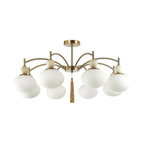 Люстра потолочная «LUMION» 8272/8C, серия: GLORIYA (крепление на планке). Фото 1.