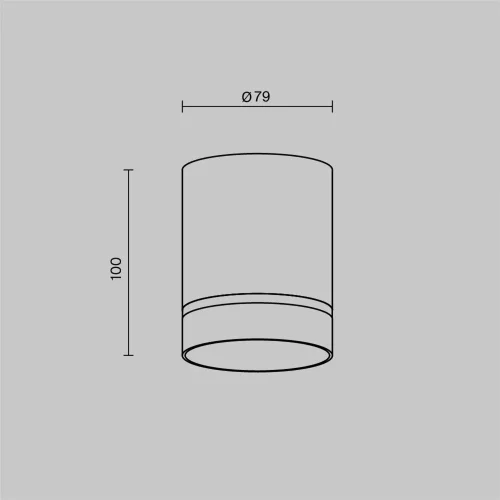 Потолочный светильник Орло / Orlo 9 Вт 4000 К 120° (Черный) C085CL-9W4K-B - фото 11
