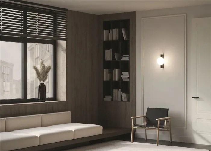 Настенный светильник (бра) Avant-garde G9х1 25Вт (Черный) - фото 4