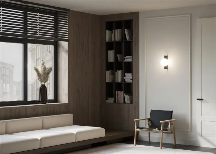 Настенный светильник (бра) Avant-garde G9х1 25Вт (Черный) - фото 17