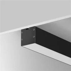 Комплект заглушек (для профиля 35×35) 2 шт., ALM-3535BT-B-EC 642038 (Черный)