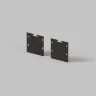 Комплект заглушек (для профиля 35x35) 2 шт., ALM-3535BT-B-EC 642038 (Черный) 642038 - фото 3