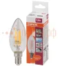 Лампа светодиодная филаментная 5W/4000K (=60W) E14 DIM | Свеча Прозрачная | LED Star FILAMENT | - OSRAM. Фото 2