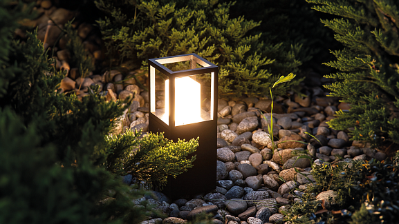 Светильник ландшафтный JY 250 мм, PO-0231-250A-BL-WW. Фото 4