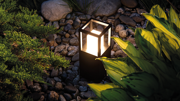 Светильник ландшафтный JY 250 мм, PO-0231-250A-BL-WW. Фото 5