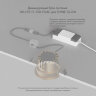 DK2431-SB Встраиваемый светильник SHINE GLOW 15Вт, 3000-4000К, IP20, сатин. латунь, алюминий. Фото 5