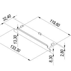 Заглушка для LC-LPV-32134
