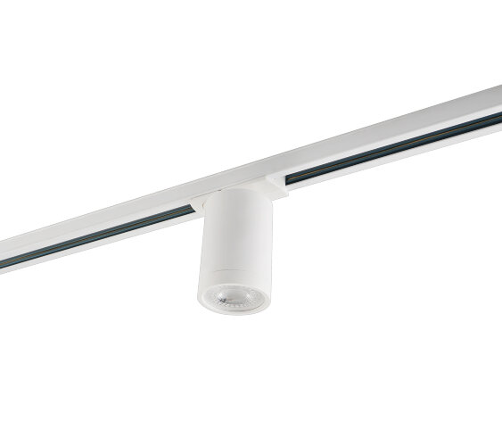 DK6501-WH Трековый светильник IP 20, 10 Вт, GU10, LED, белый, пластик. Фото 2