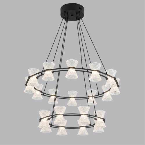 Люстра подвесная «LUMION» 8341/70L, серия: VINORA (крепление на планке). Фото 2.