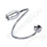 Светильник светодиодный прикроватный DH11 (220V, 3W, day white, серебристый корпус, без выключателя) - фото.
