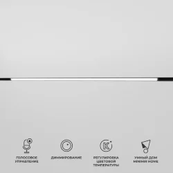 Умный трековый светильник 30W 2700-6500K Dim L03 Slim Magnetic 85080/01 (063541)
