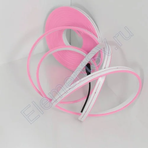 Светодиодный гибкий неон 4.5*13, 24V pink LB21 (блистер 5м) - фото 2.