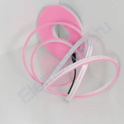 Светодиодный гибкий неон 4.5*13, 24V pink LB21 (блистер 5м)