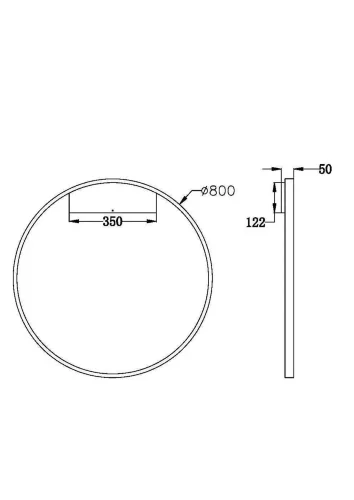 Настенный светильник (бра) Рим / Rim 3000К 51Вт (Белый) MOD058WL-L50W3K - фото 4