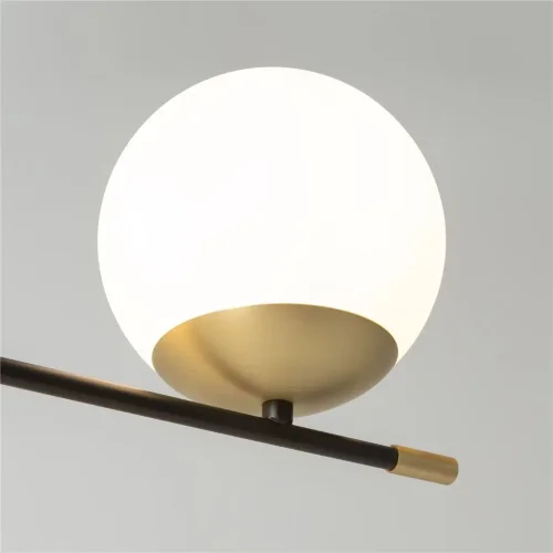 Подвесной светильник Nostalgia E14х6 (Черный и Золото) - фото 8