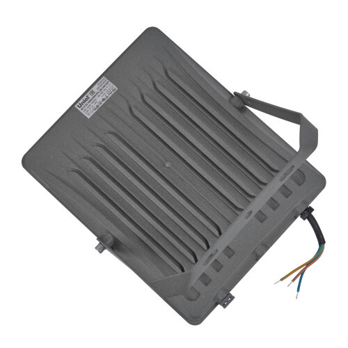 ULF-F51D-100W-6500K IP65 200-240V GREY Прожектор светодиодный, Дневной свет 6500K, Угол 90 градусов, Корпус серый, TM Uniel - фото 4