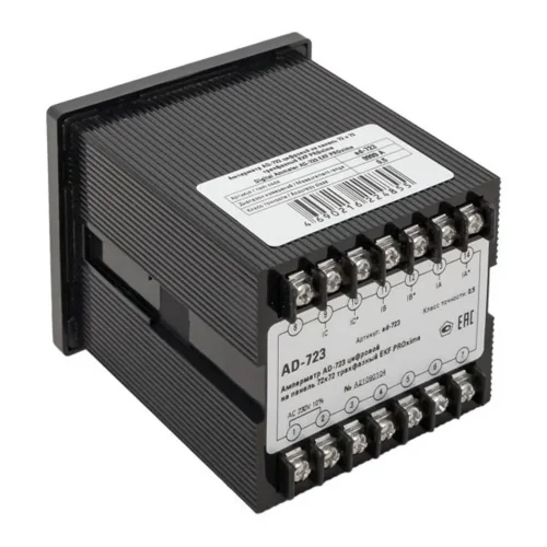 Амперметр цифровой AD-723 3ф на панель 72х72 EKF ad-723 - фото 8