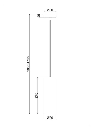 Подвесной светильник Gioia E14х1 (Золото) - фото 3
