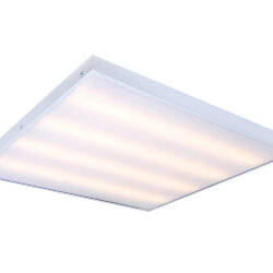 Универсальный офисный светодиодный светильник Армстронг 60 Вт IP20 595x595x40 мм 3000К Опал