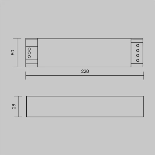 Источник напряжения 48В 200Вт IP20 PSL007 (Черный) PSL007-200W-48V-IP20 - фото 4