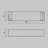 Источник напряжения 48В 200Вт IP20 PSL007 (Черный) PSL007-200W-48V-IP20 - фото 4