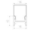 Профиль накладной алюминиевый LC-LPS-1216-2 Anod - фото 4