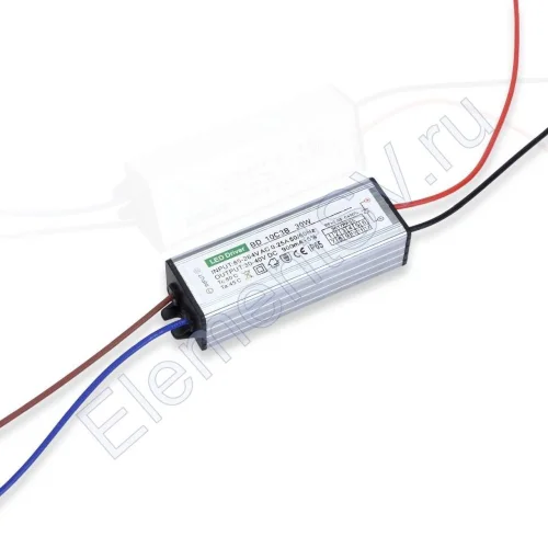 Светодиодный драйвер PS30 (30W, 36V, 900mA, IP65) - фото.